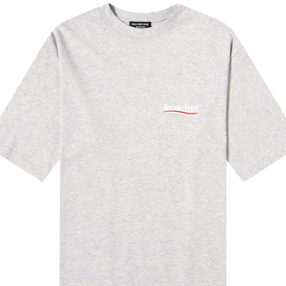 BALENCIAGA Small Fit Embrodied Logo T-Shirt. - Picture 7 of 9